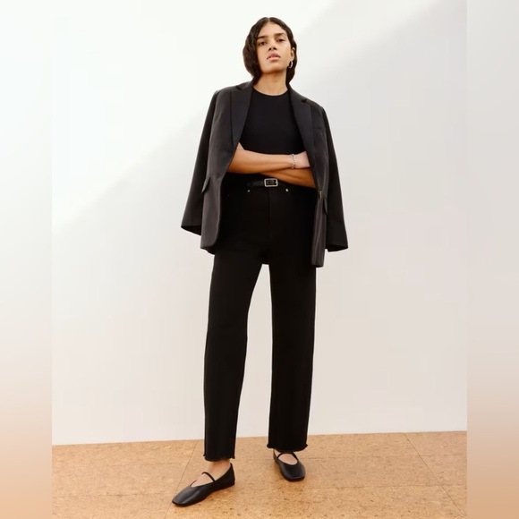 EVERLANE Womens The Way-High® Jean | Color: Coal | NEW/ NWT!! 🖤👖 - Picture 4 of 13